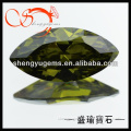 wholesale loose AAA quality marquise cut cubic zirconia olive cz